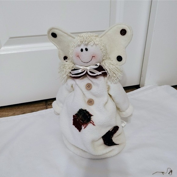 Snow Angel Fabric Standing Home Decor - Picture 5 of 6